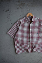 Vintage Nautica Cropped Button Up (L) - Retrospective Store
