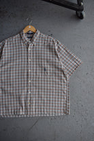Vintage Nautica Cropped Button Up (L) - Retrospective Store