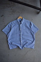 Vintage Nautica Cropped Button Up (L/XL) - Retrospective Store