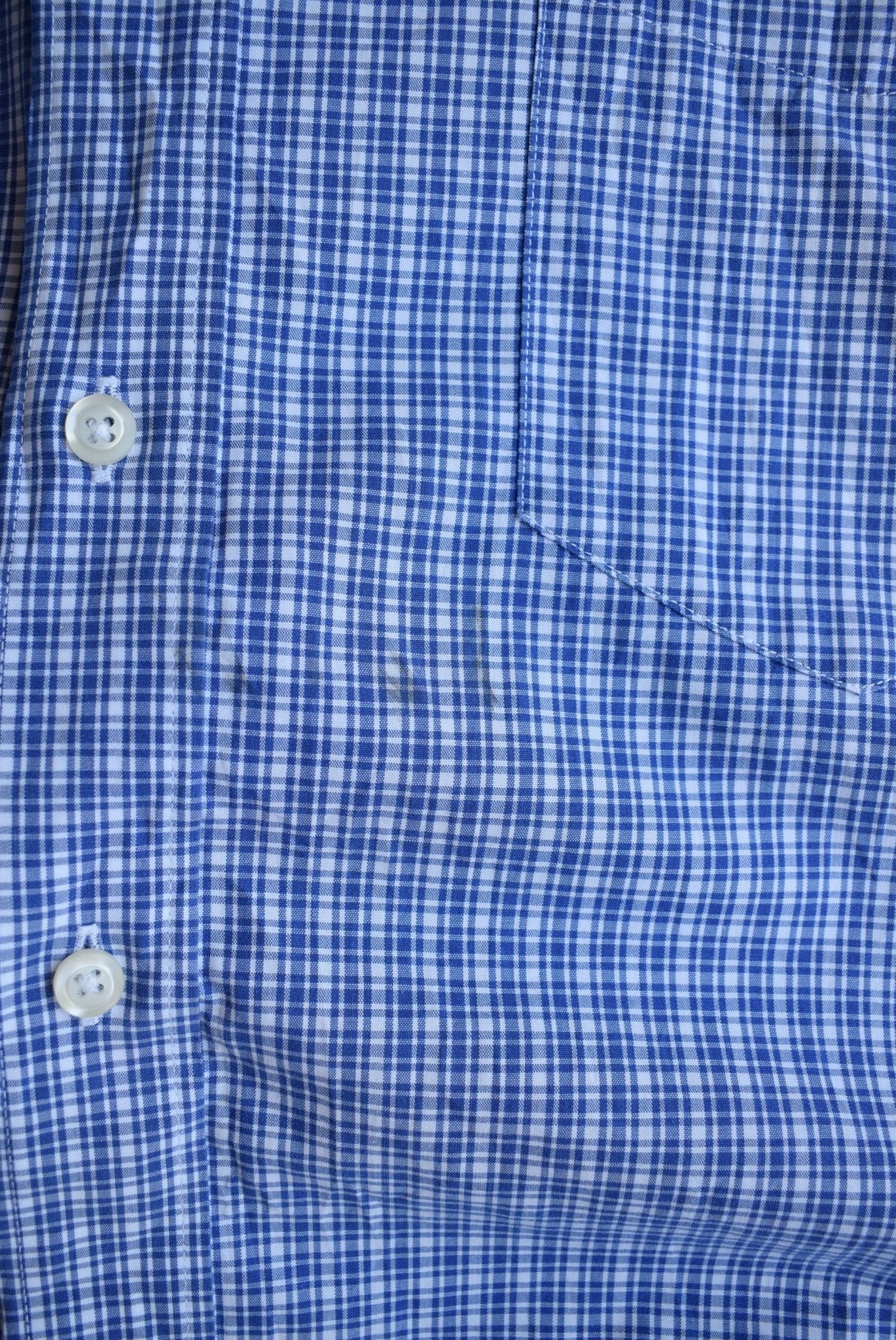 Vintage Nautica Cropped Button Up (L/XL) - Retrospective Store