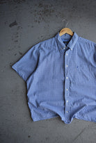 Vintage Nautica Cropped Button Up (L/XL) - Retrospective Store