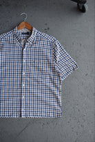 Vintage Nautica Cropped Button Up (M) - Retrospective Store