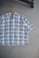 Vintage Nautica Cropped Button Up (XL) - Retrospective Store