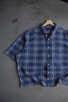 Vintage Nautica Cropped Button Up (XXL) - Retrospective Store