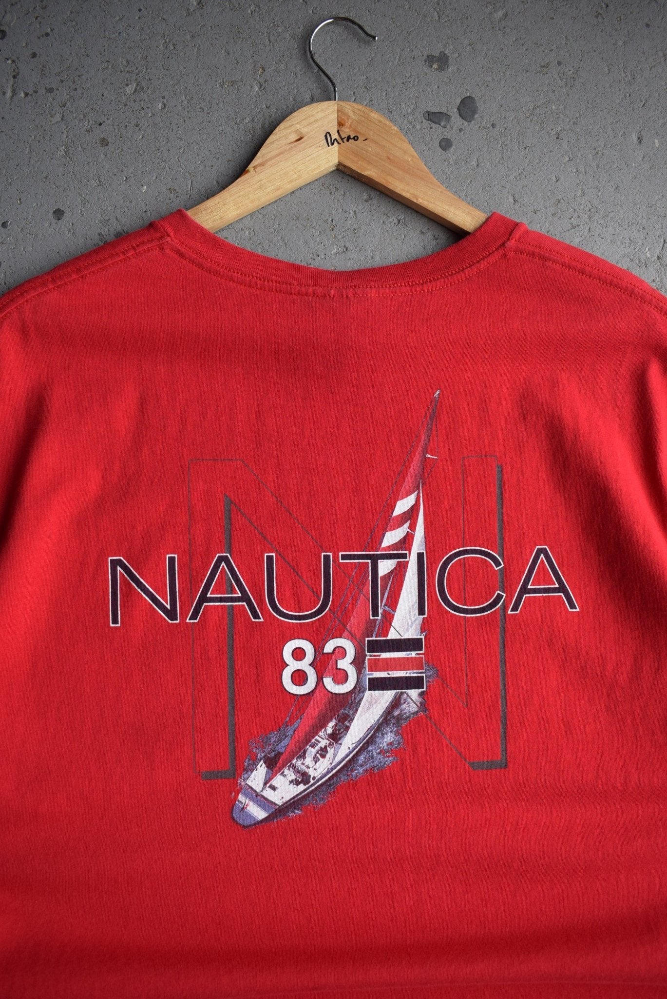 Vintage Nautica Sailing Tee (XL) - Retrospective Store