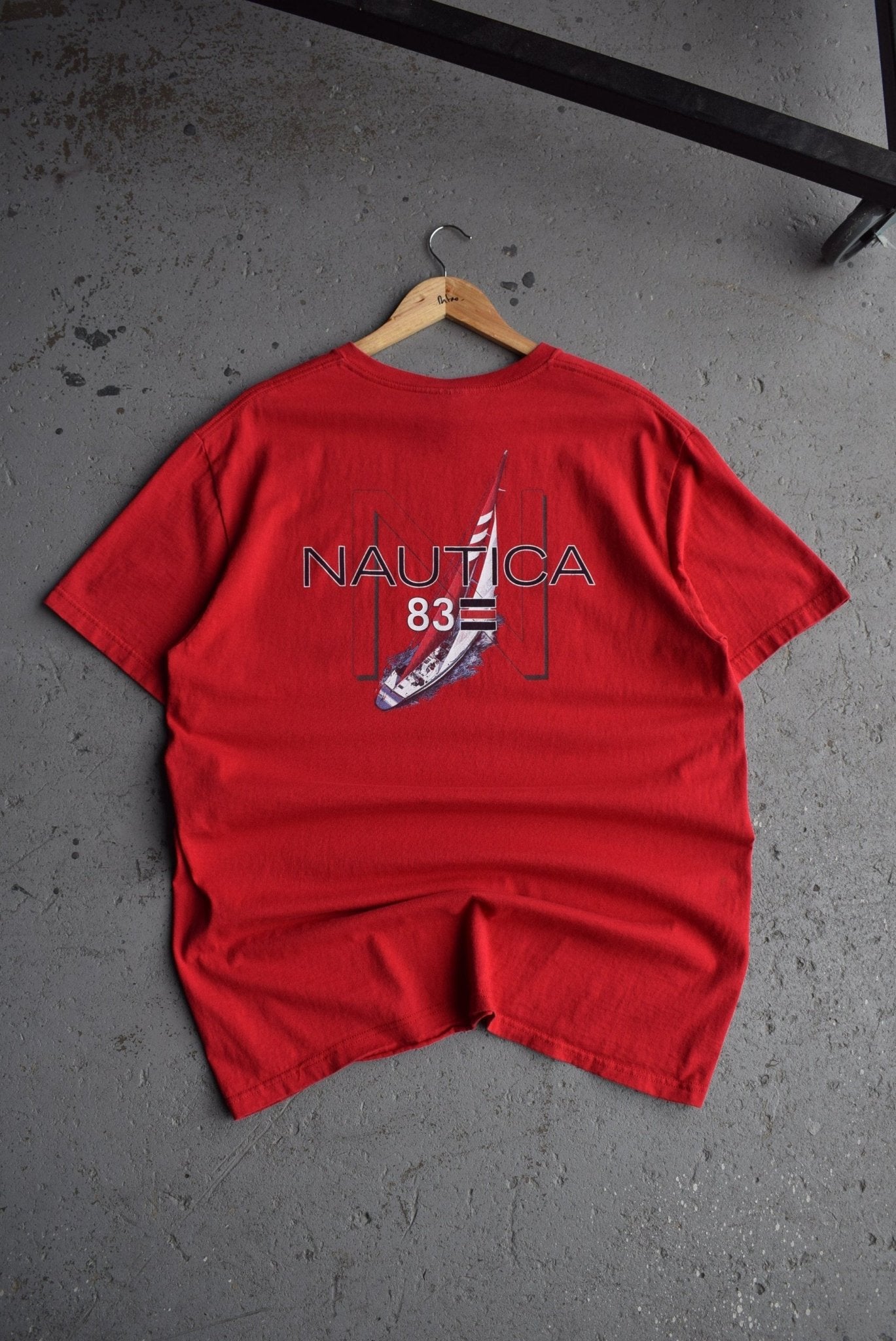 Vintage Nautica Sailing Tee (XL) - Retrospective Store