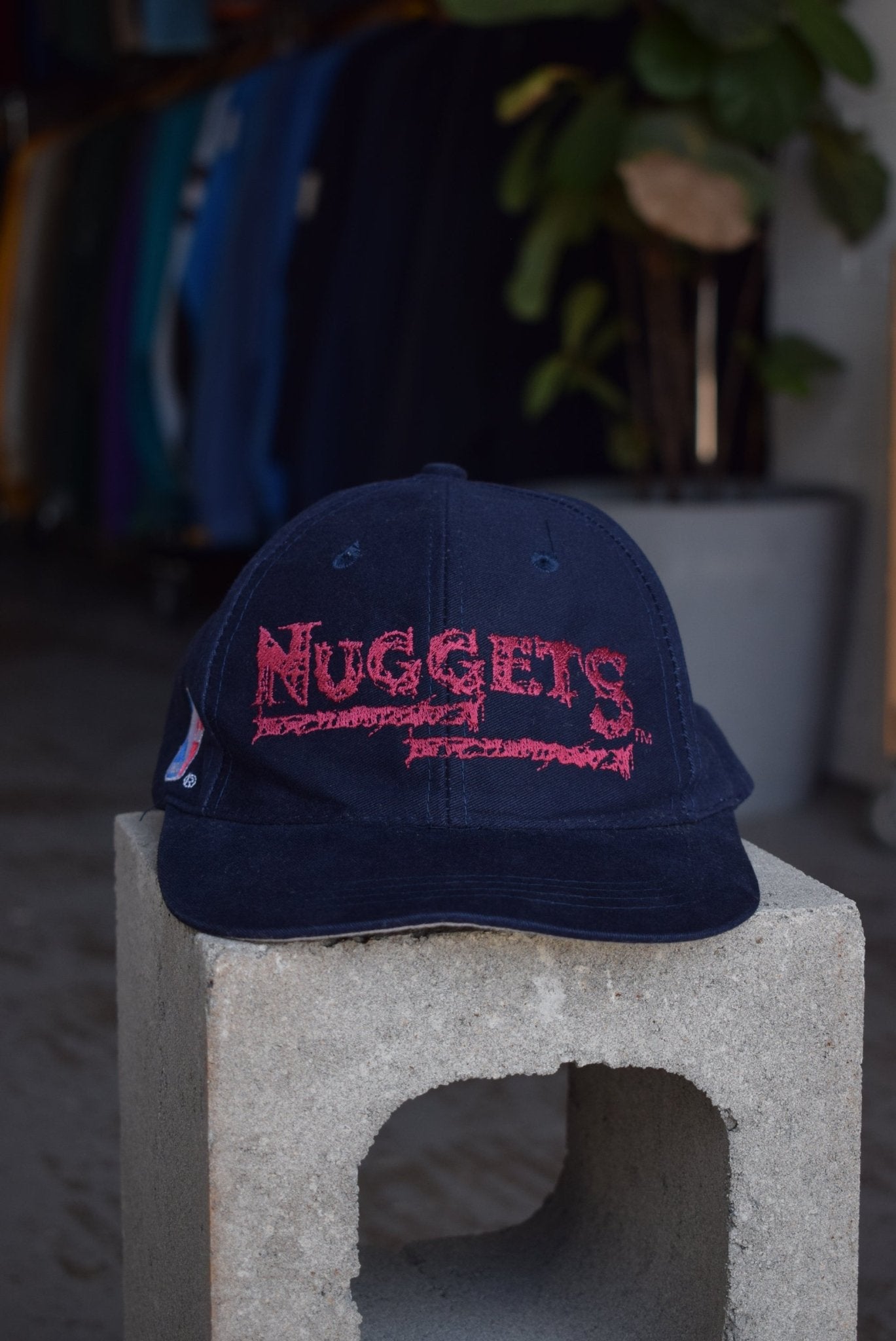 Vintage NBA Denver Nuggets Embroidered Hat (Youth) - Retrospective Store
