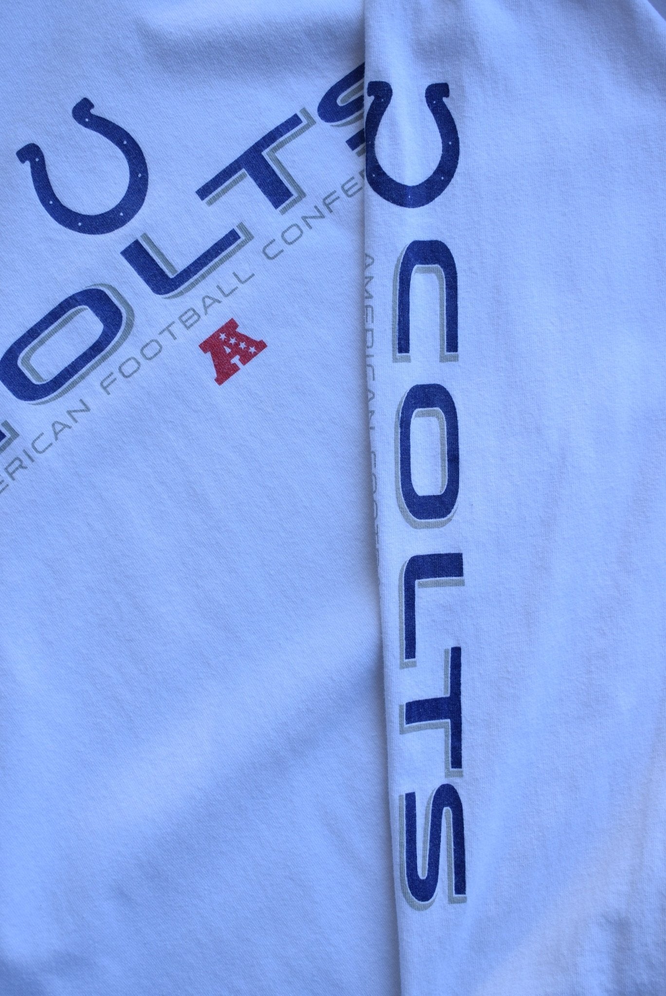 Vintage NFL Indianapolis Colts Long Sleeve Tee (XL) - Retrospective Store