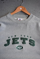 Vintage NFL New York Jets Embroidered Crewneck (XL) - Retrospective Store