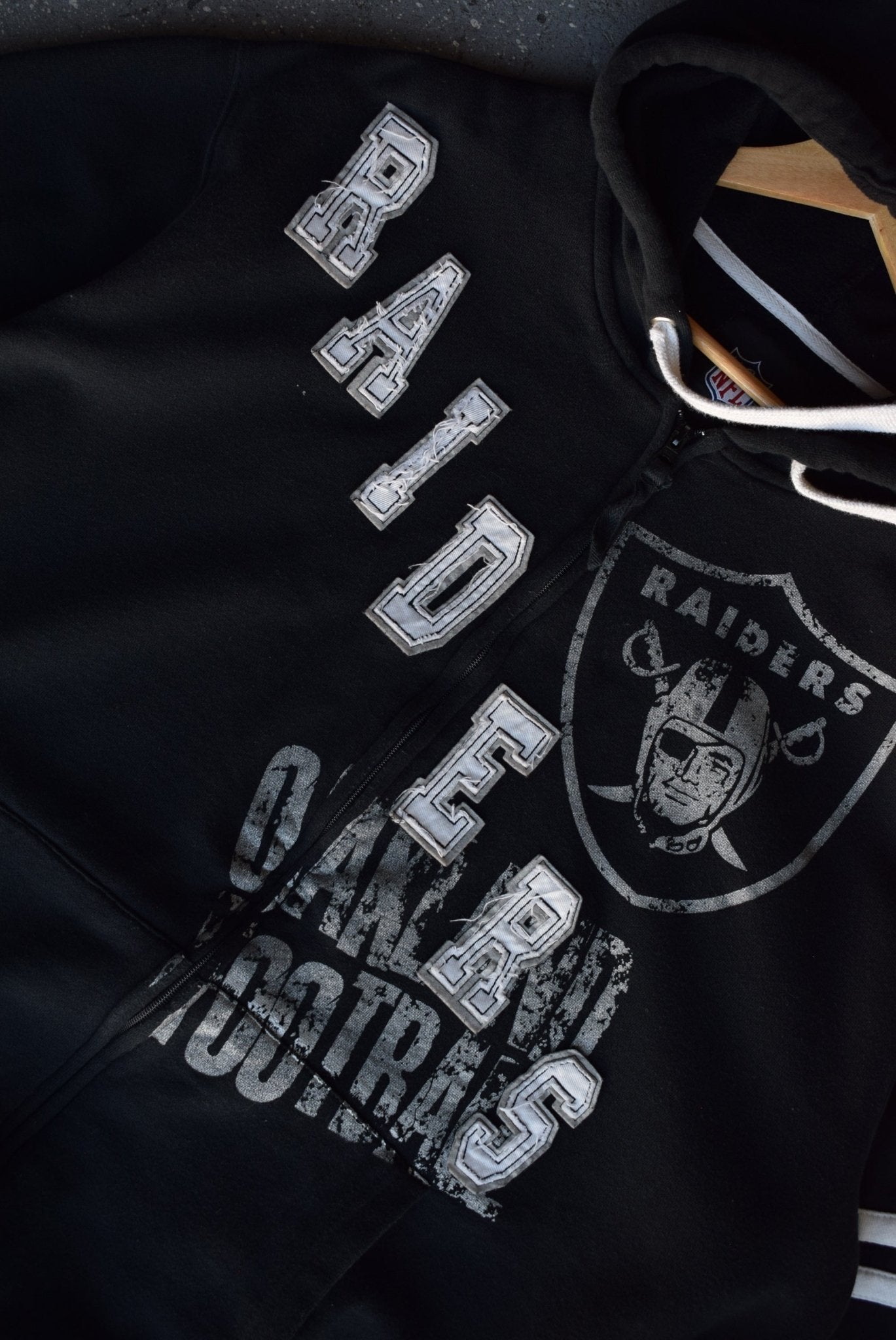 Vintage raiders hoodie cheap