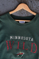 Vintage NHL Minnesota Wild Embroidered Tee (XXL) - Retrospective Store