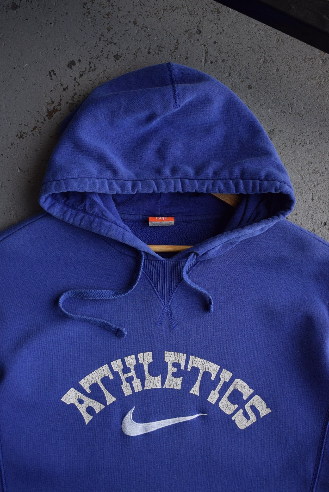 Vintage Nike Athletics Embroidered Hoodie (XL) - Retrospective Store