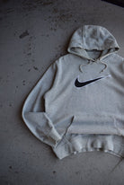 Vintage Nike Big Swoosh Embroidered Hoodie (L) - Retrospective Store