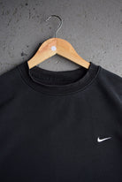 Vintage Nike Classic Logo Embroidered Crewneck (L) - Retrospective Store