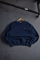 Vintage Nike Classic Logo Embroidered Crewneck (L) - Retrospective Store