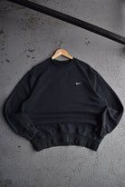 Vintage Nike Classic Logo Embroidered Crewneck (L) - Retrospective Store