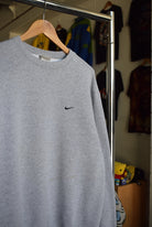 Vintage Nike Classic Logo Embroidered Crewneck (M) - Retrospective Store