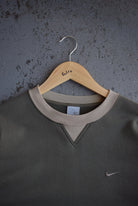 Vintage Nike Classic Logo Embroidered Crewneck (M) - Retrospective Store