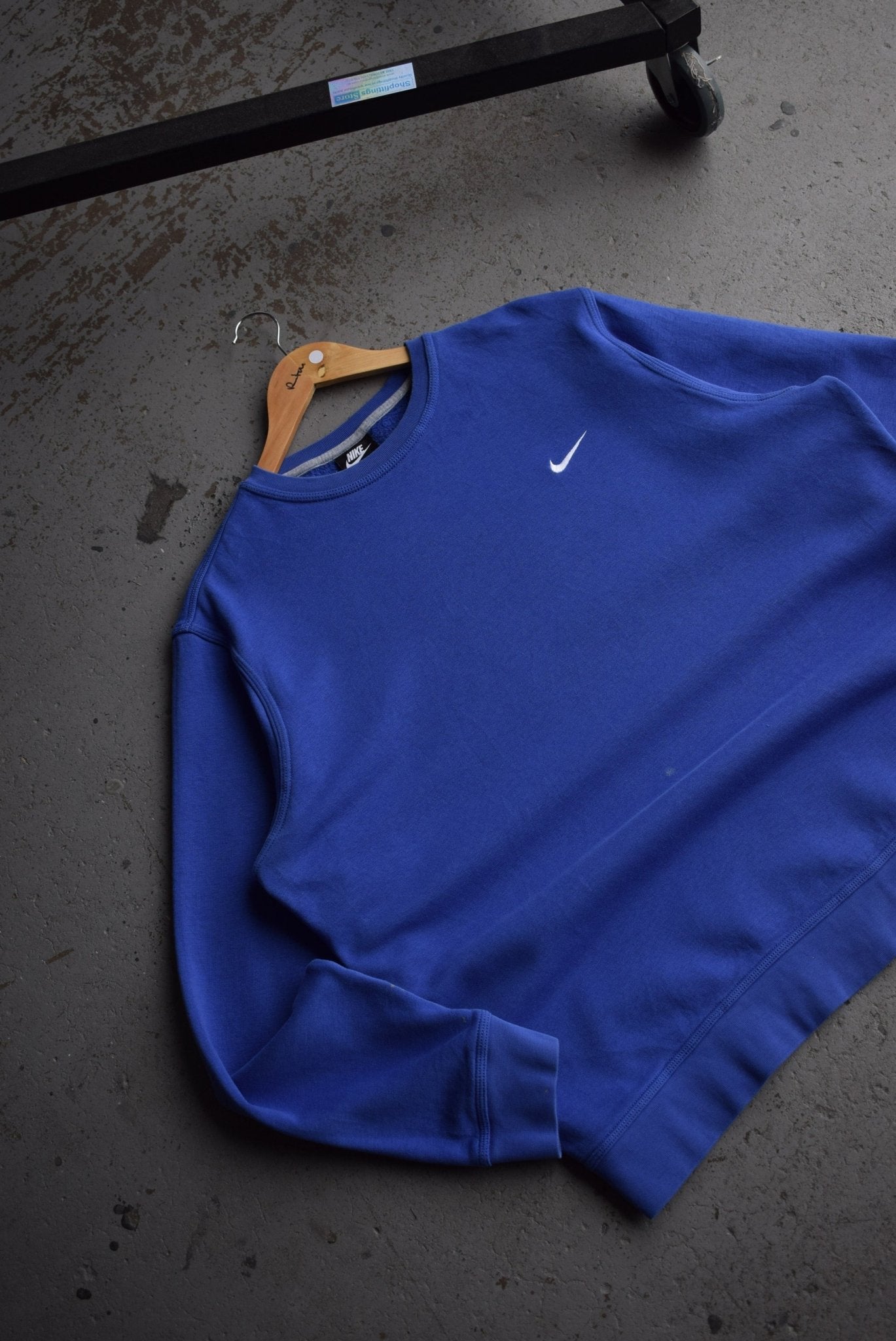 Vintage Nike Classic Logo Embroidered Crewneck (XL/XXL) - Retrospective Store