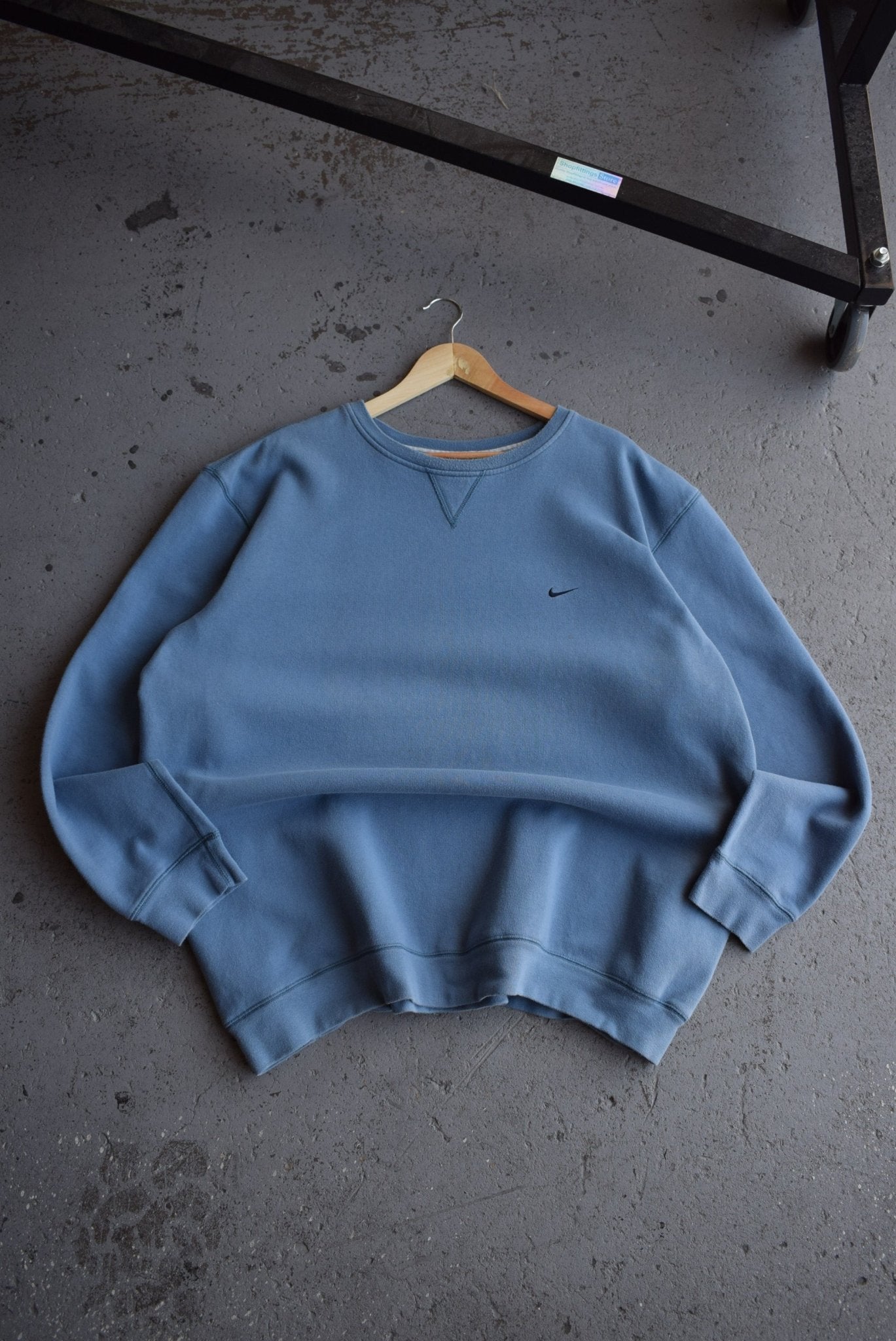 Vintage Nike Classic Logo Embroidered Crewneck (XXL) - Retrospective Store