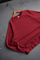 Vintage Nike Classic Logo Embroidered Crewneck (XXL) - Retrospective Store