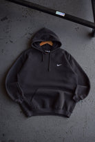 Vintage Nike Classic Logo Embroidered Hoodie (M) - Retrospective Store