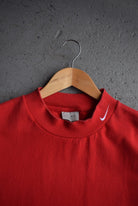 Vintage Nike Classic Logo Embroidered Mockneck (XL) - Retrospective Store