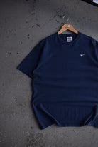 Vintage Nike Classic Logo Embroidered Tee (L) - Retrospective Store