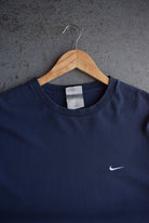 Vintage Nike Classic Logo Embroidered Tee (XL) - Retrospective Store