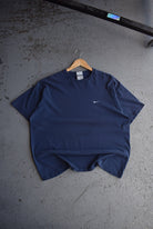 Vintage Nike Classic Logo Embroidered Tee (XL) - Retrospective Store
