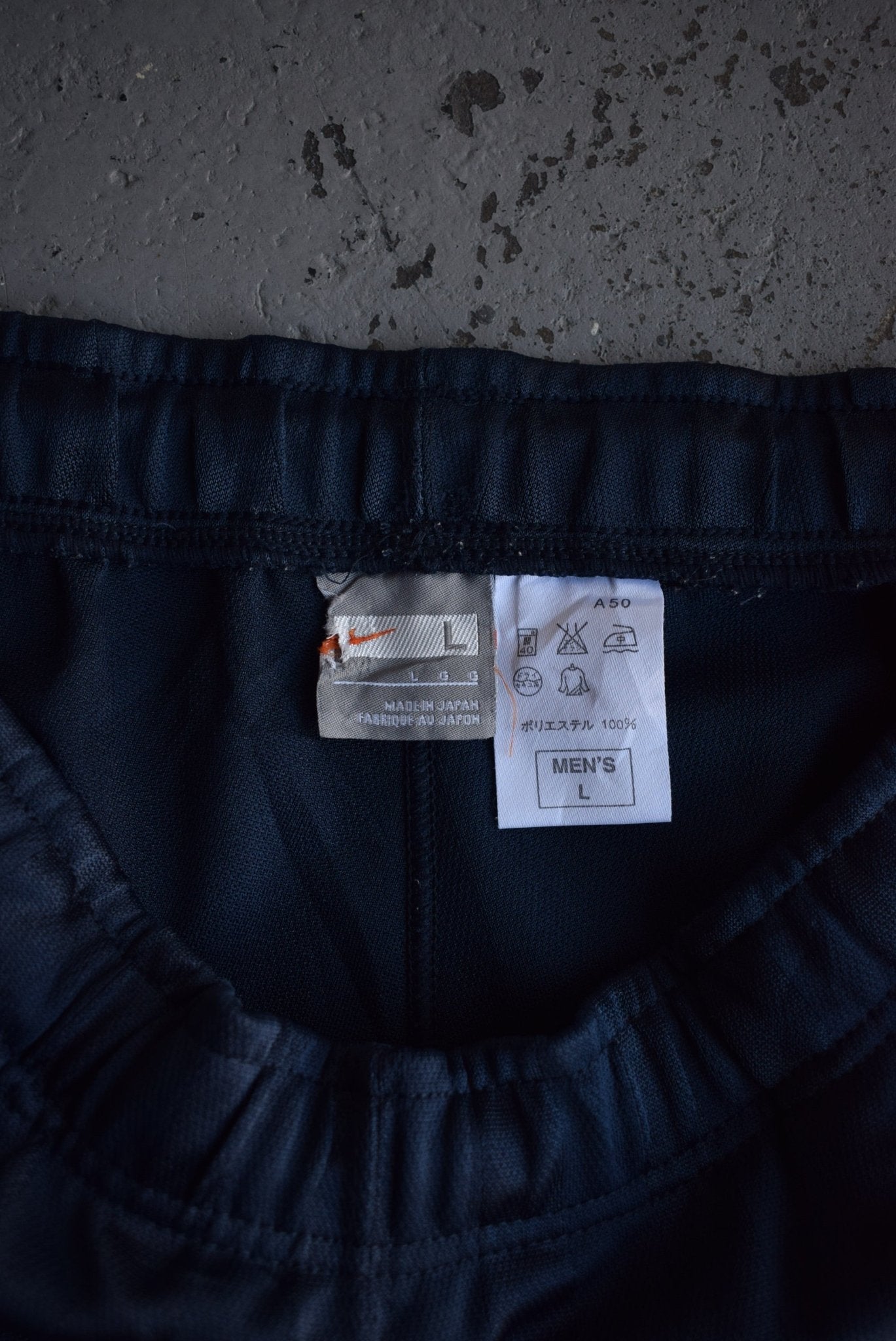 Vintage Nike Classic Logo Embroidered Track Pants (L) - Retrospective Store
