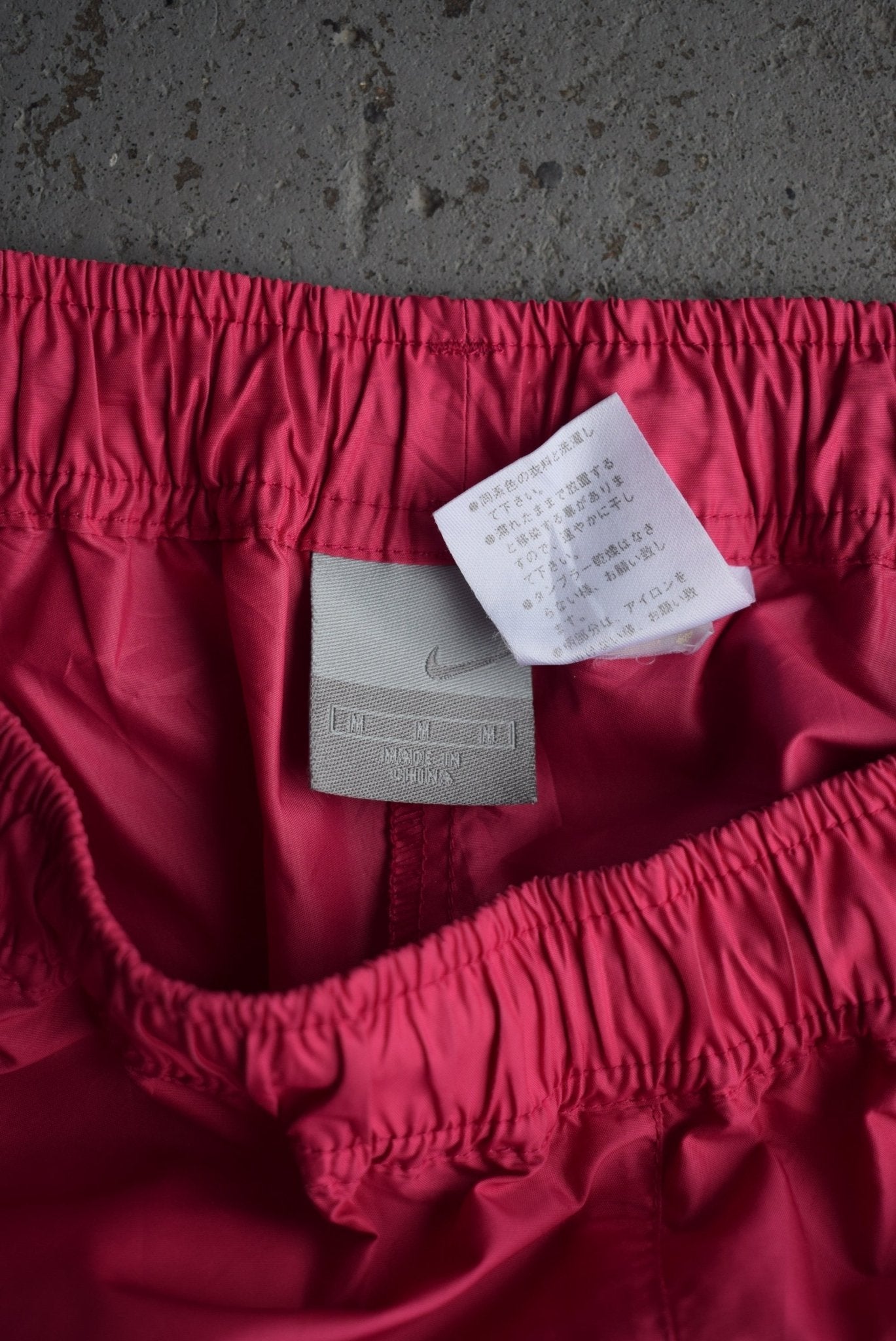 Vintage Nike Classic Logo Embroidered Track Pants (M) - Retrospective Store