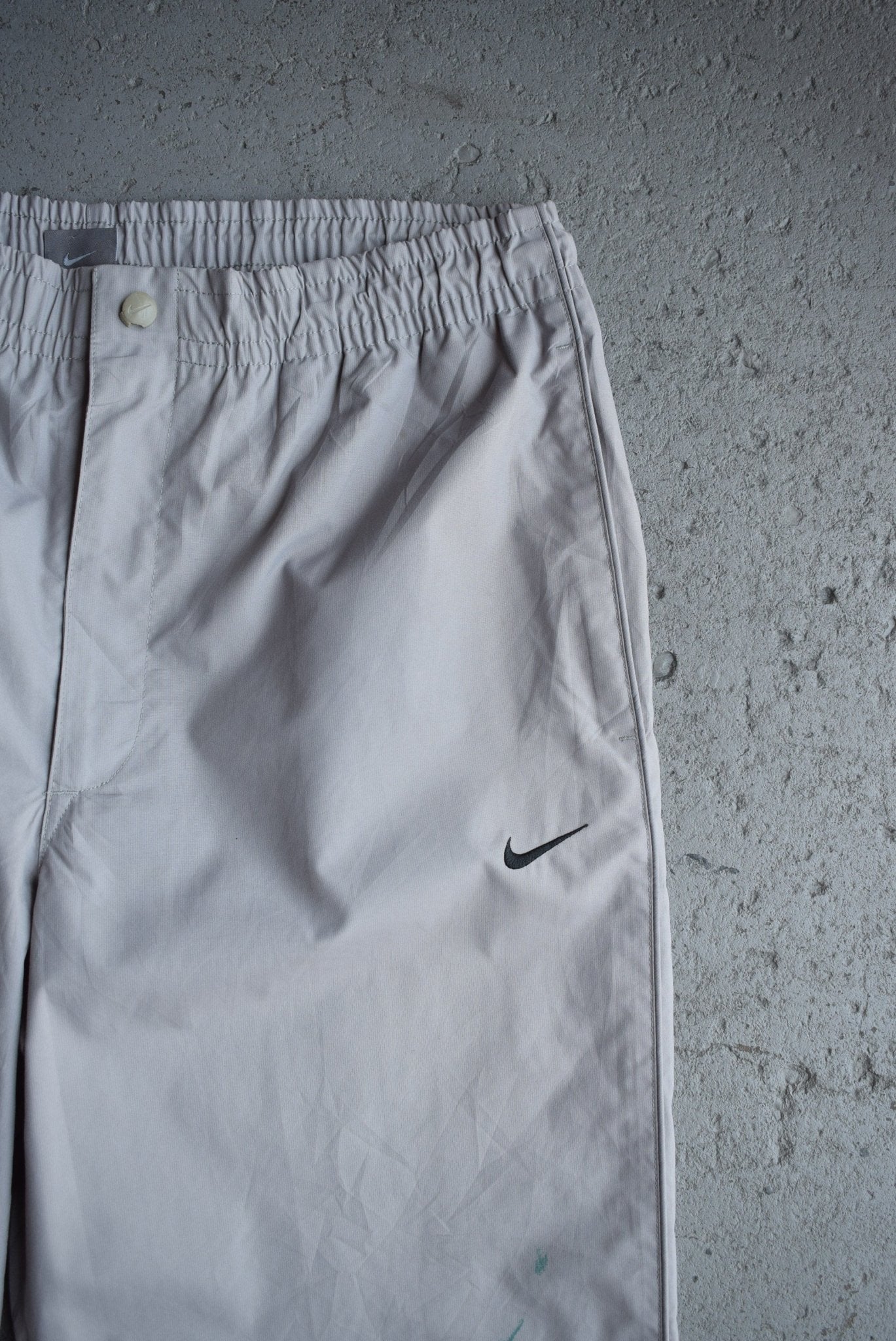 Vintage Nike Classic Logo Embroidered Track Pants (M) - Retrospective Store