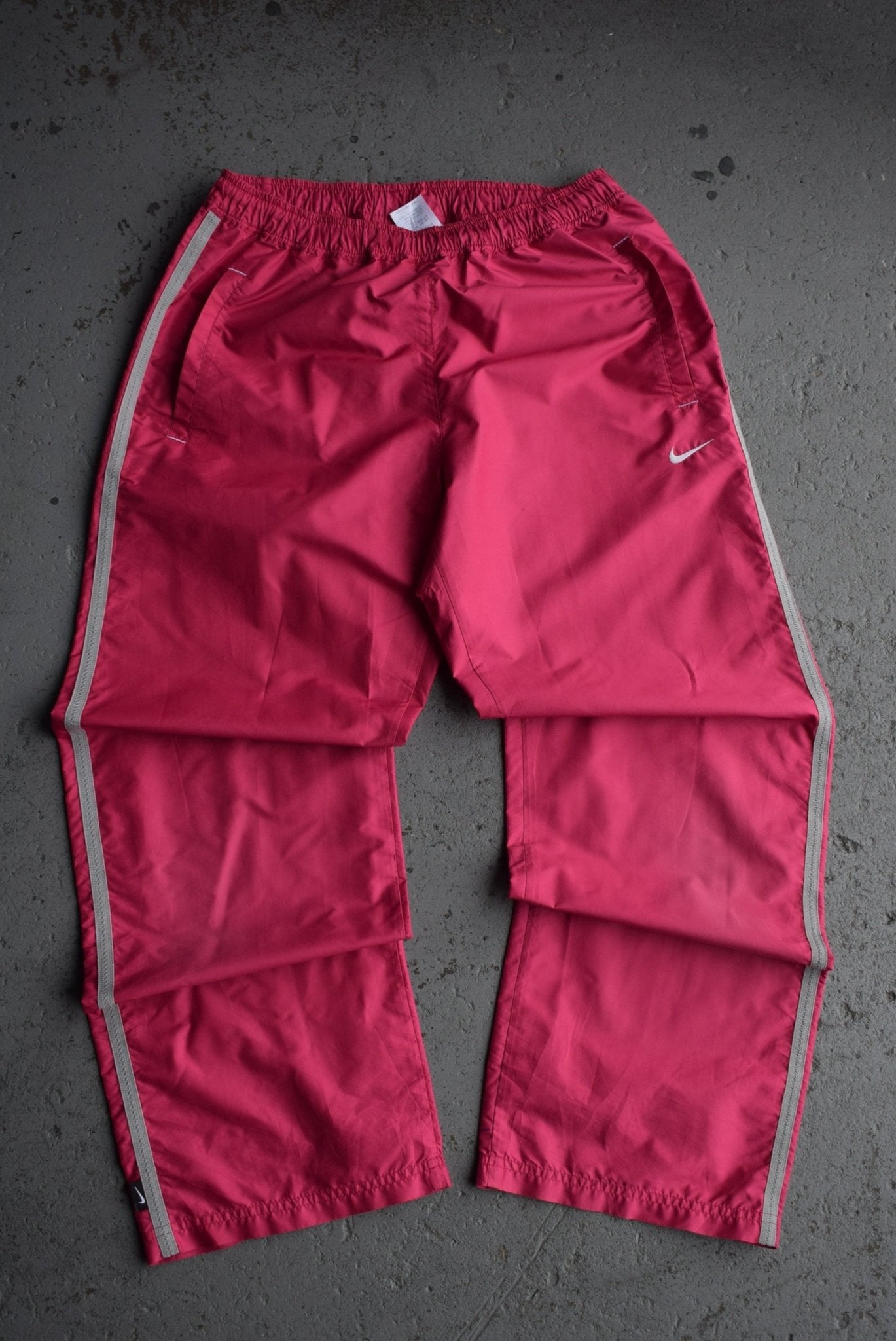 Vintage Nike Classic Logo Embroidered Track Pants (M) - Retrospective Store