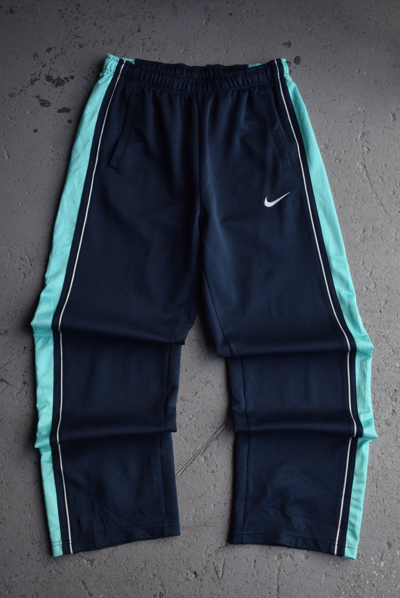 Vintage Nike Classic Logo Embroidered Track Pants (M/L) - Retrospective Store