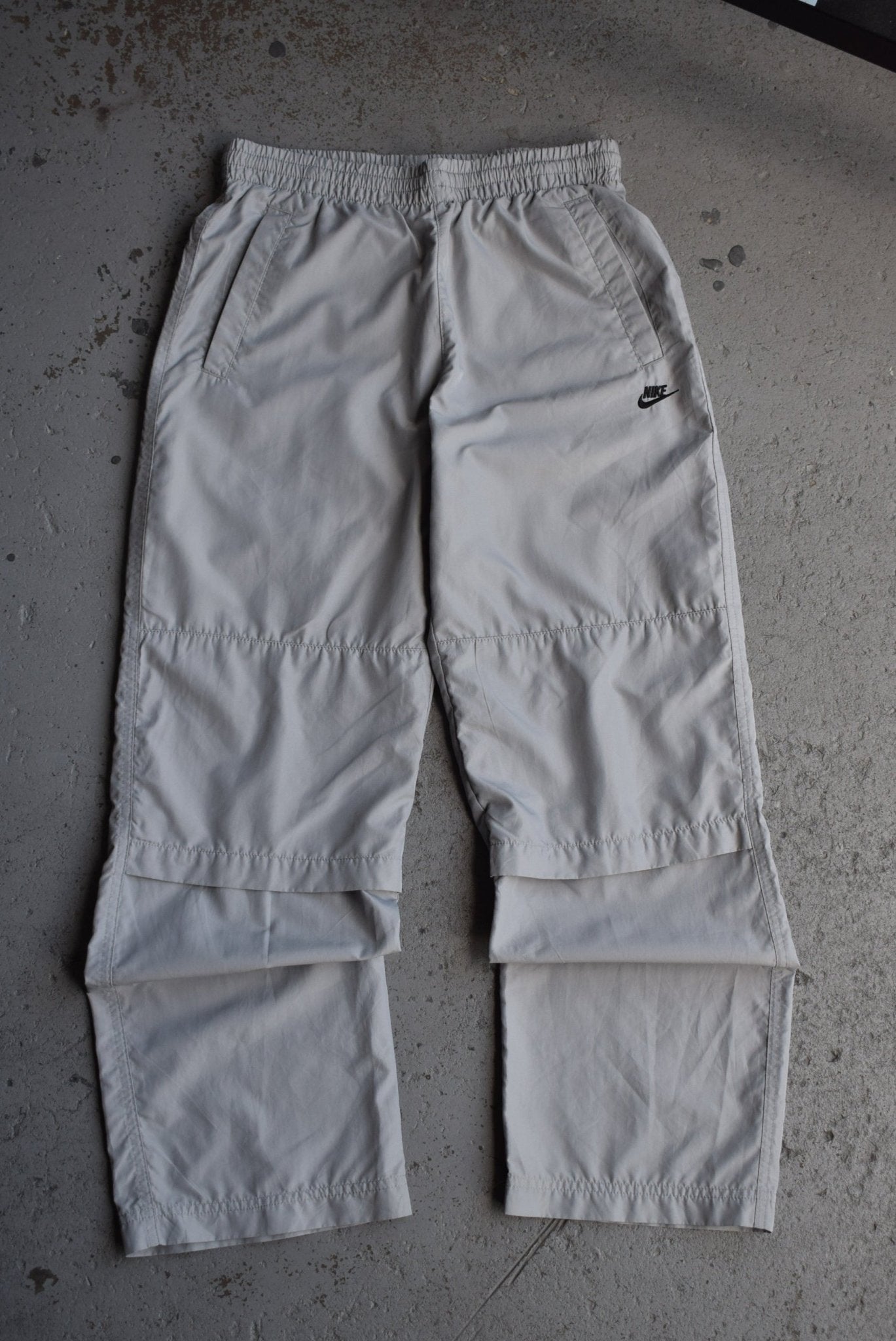 Vintage Nike Classic Logo Embroidered Track Pants (S) - Retrospective Store