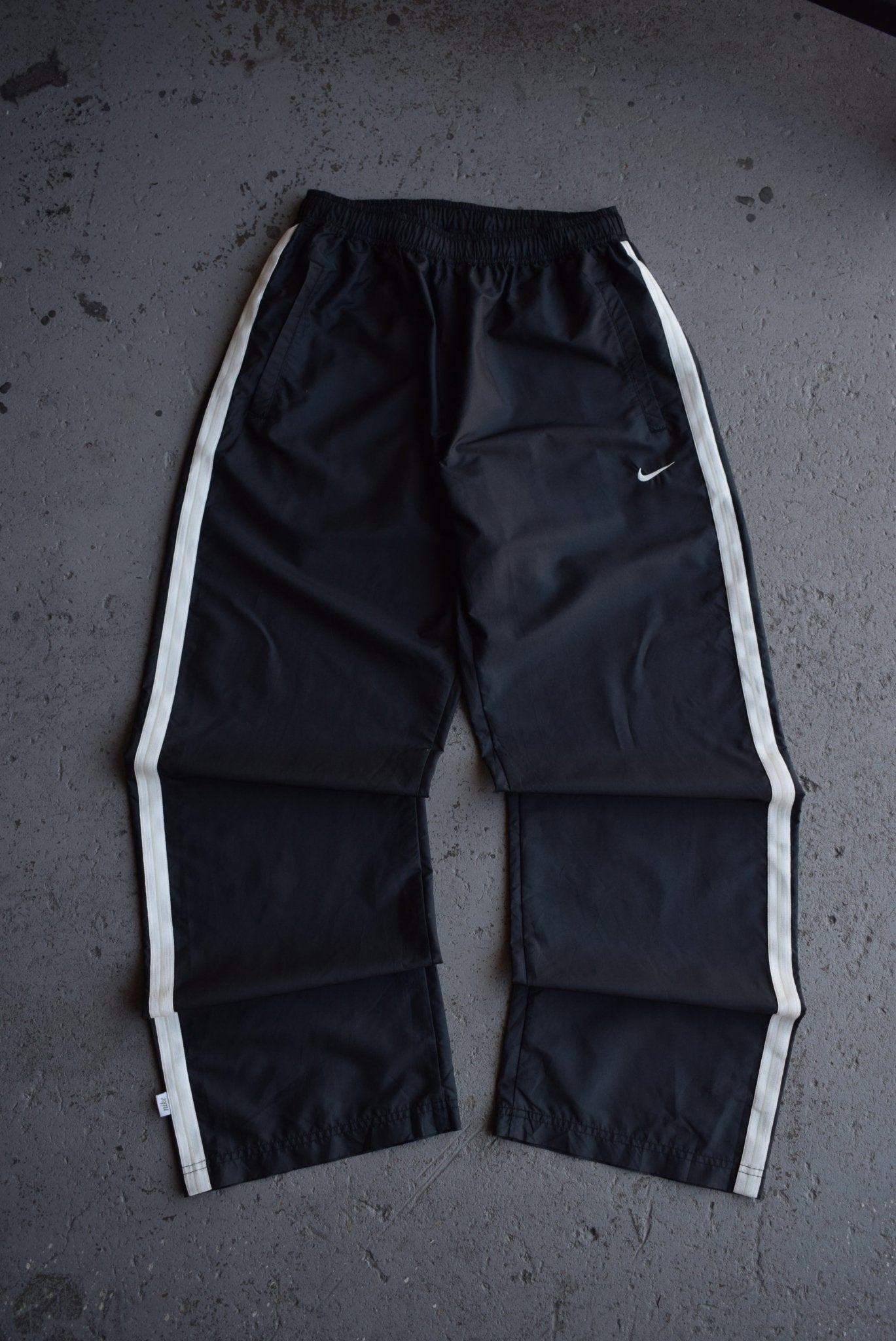 Vintage Nike Classic Logo Embroidered Track Pants (S/M) - Retrospective Store