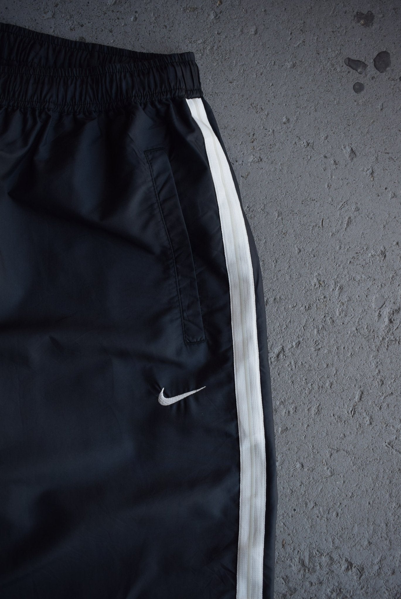 Vintage Nike Classic Logo Embroidered Track Pants (S/M) - Retrospective Store