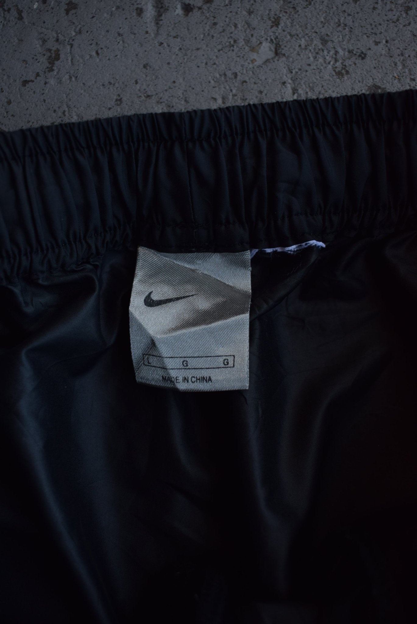 Vintage Nike Classic Logo Embroidered Track Pants (S/M) - Retrospective Store