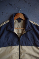 Vintage Nike Classic Logo Embroidered Windbreaker Jacket (M) - Retrospective Store