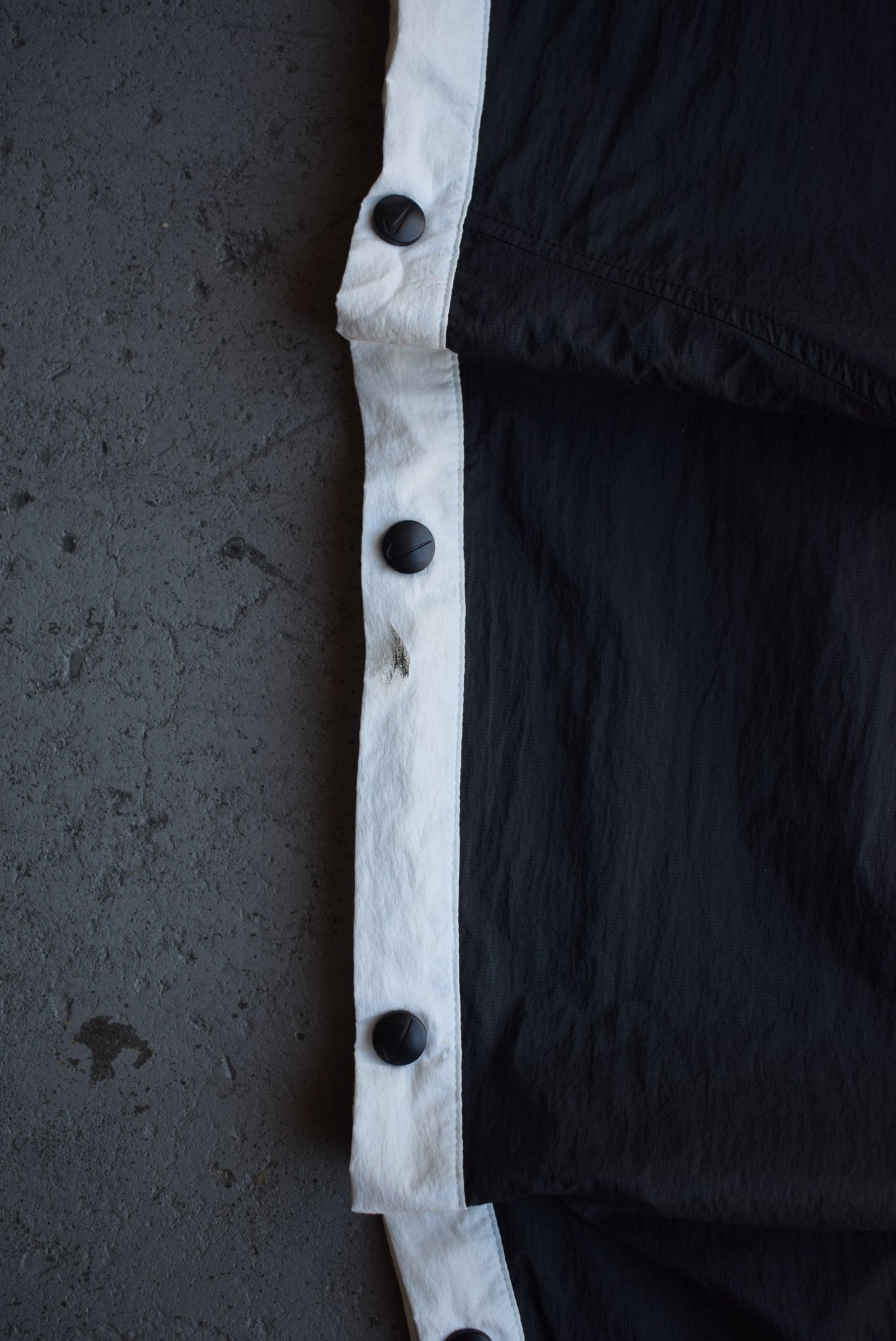 Vintage Nike Classic Logo Snap Track Pants (XL) - Retrospective Store