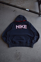 Vintage Nike Embroidered Spellout Hoodie (XXL) - Retrospective Store