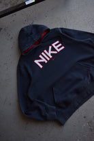 Vintage Nike Embroidered Spellout Hoodie (XXL) - Retrospective Store