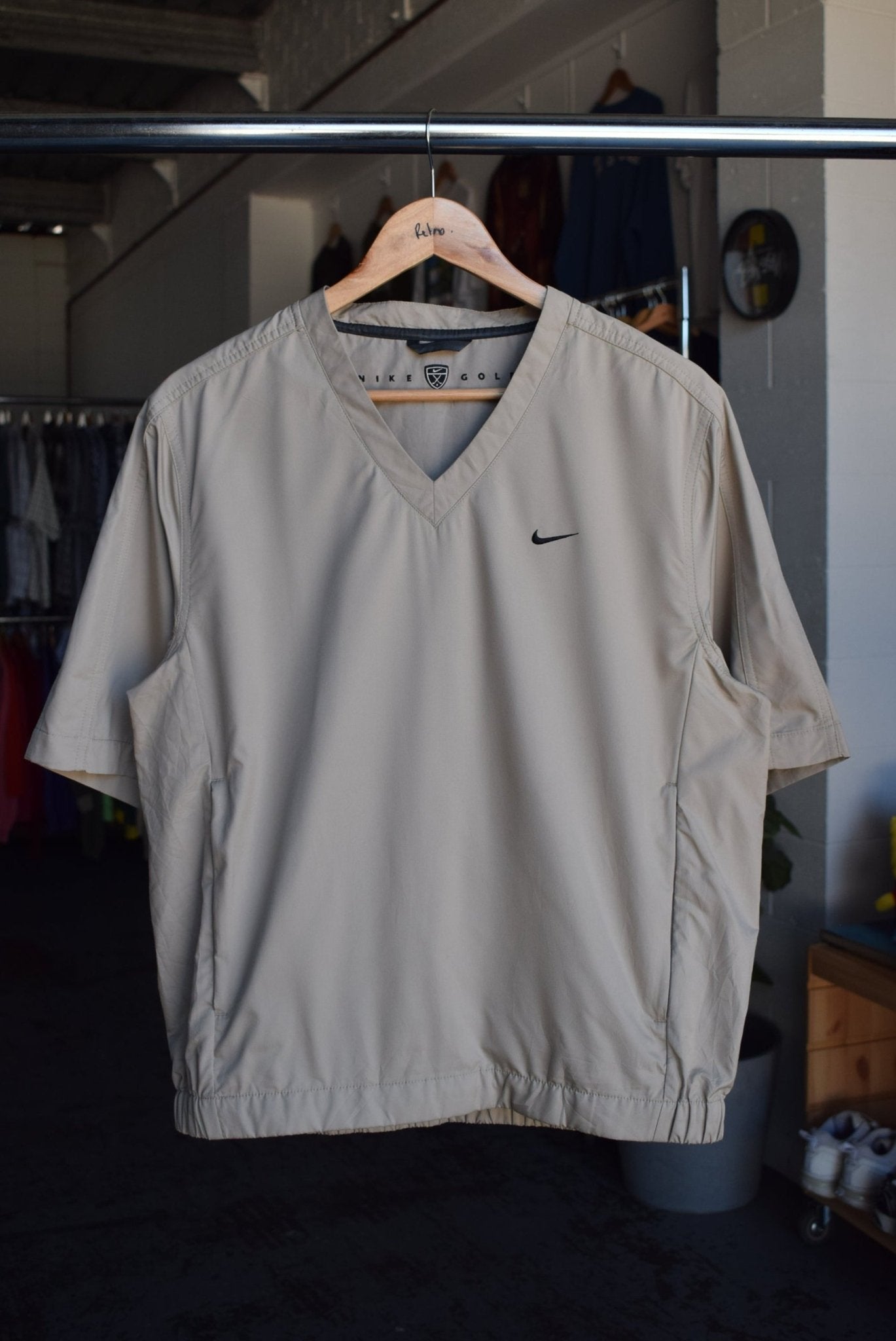Vintage Nike Golf Classic Logo Embroidered Pullover Jacket (M) - Retrospective Store