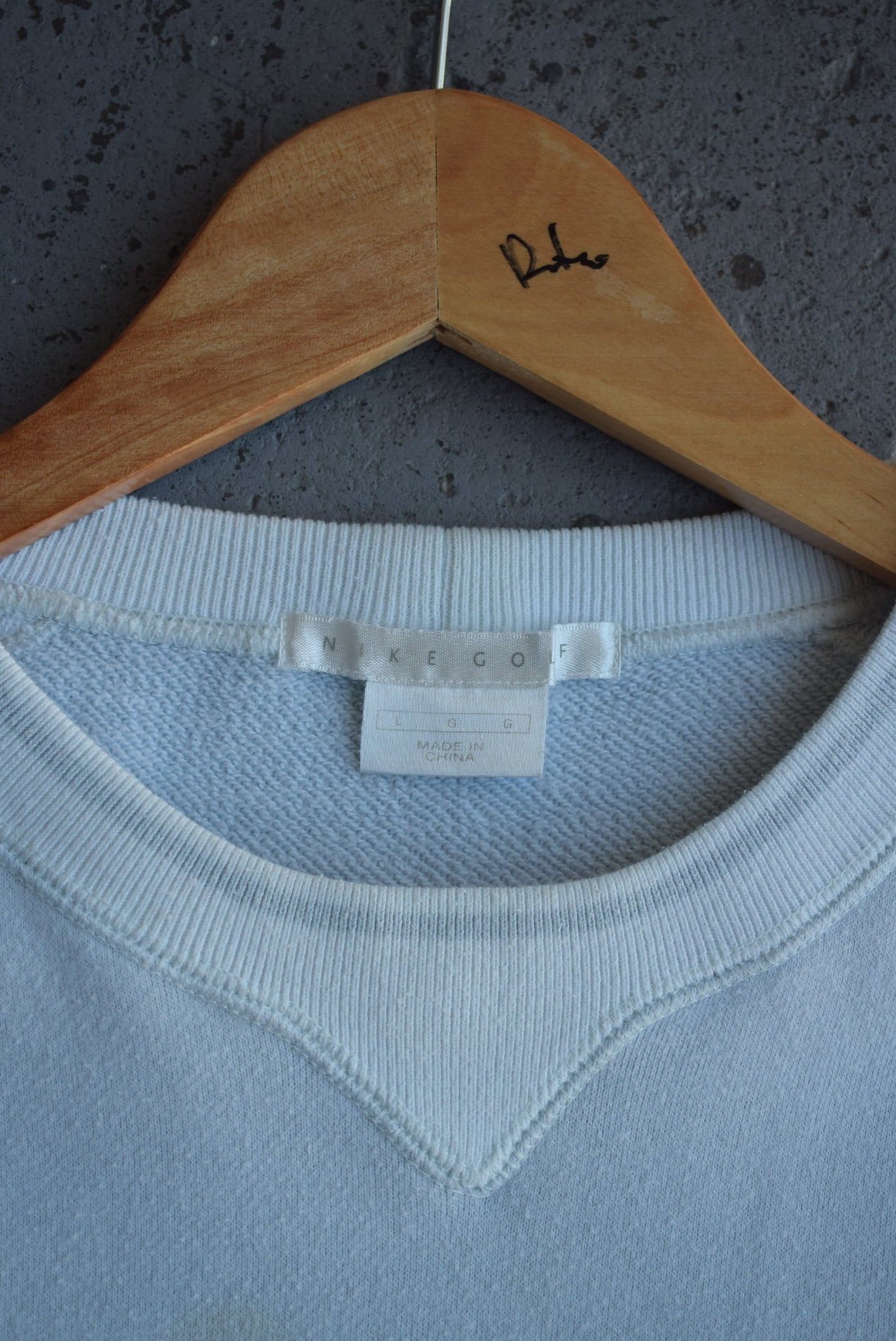 Vintage Nike Golf Spellout Embroidered Crewneck (S) - Retrospective Store