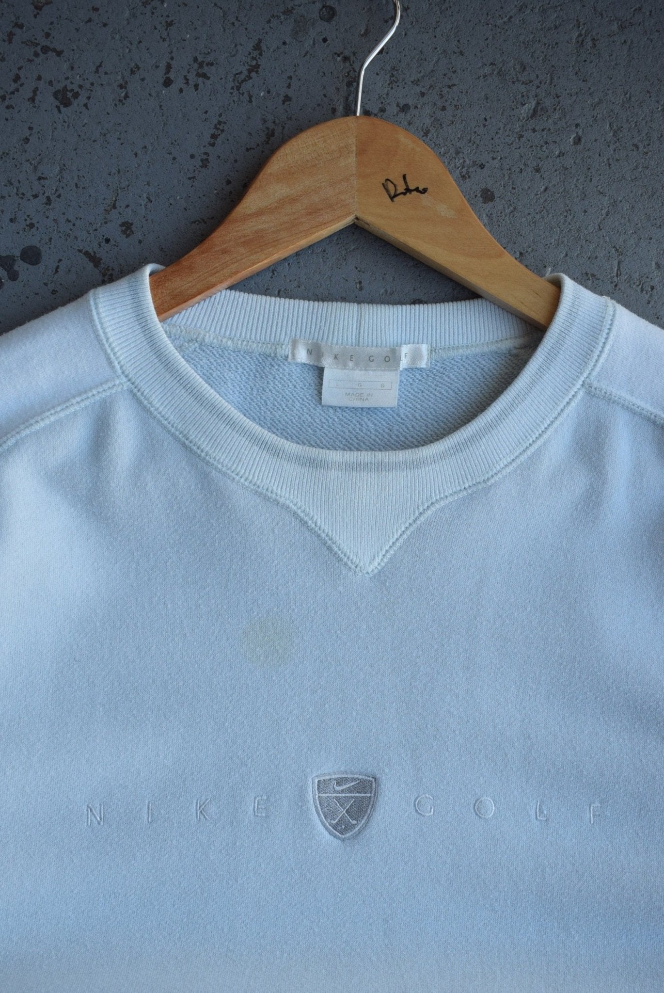 Vintage Nike Golf Spellout Embroidered Crewneck (S) - Retrospective Store