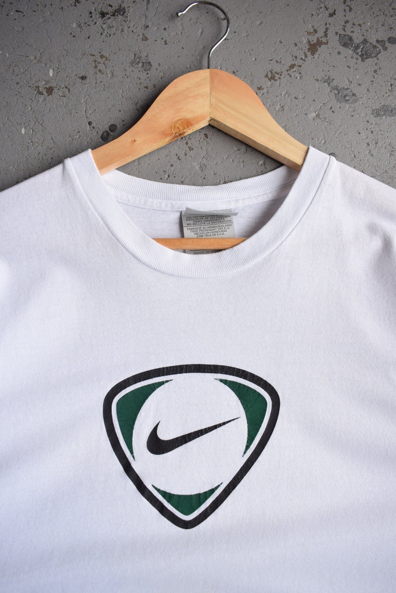Vintage Nike Soccer Big Swoosh Tee (M) - Retrospective Store