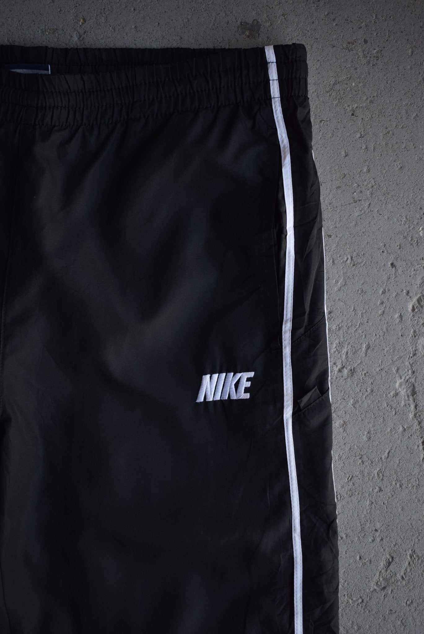 Vintage Nike Spellout Embroidered Track Pants (M) - Retrospective Store