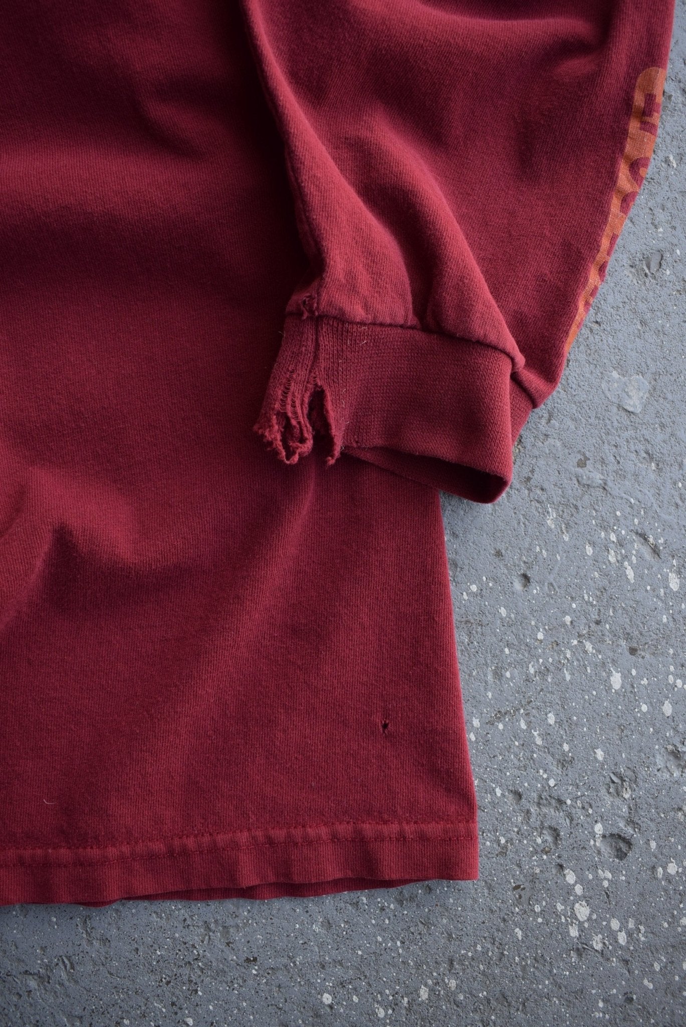 Vintage Nike Spellout Long Sleeve Tee (XL) - Retrospective Store