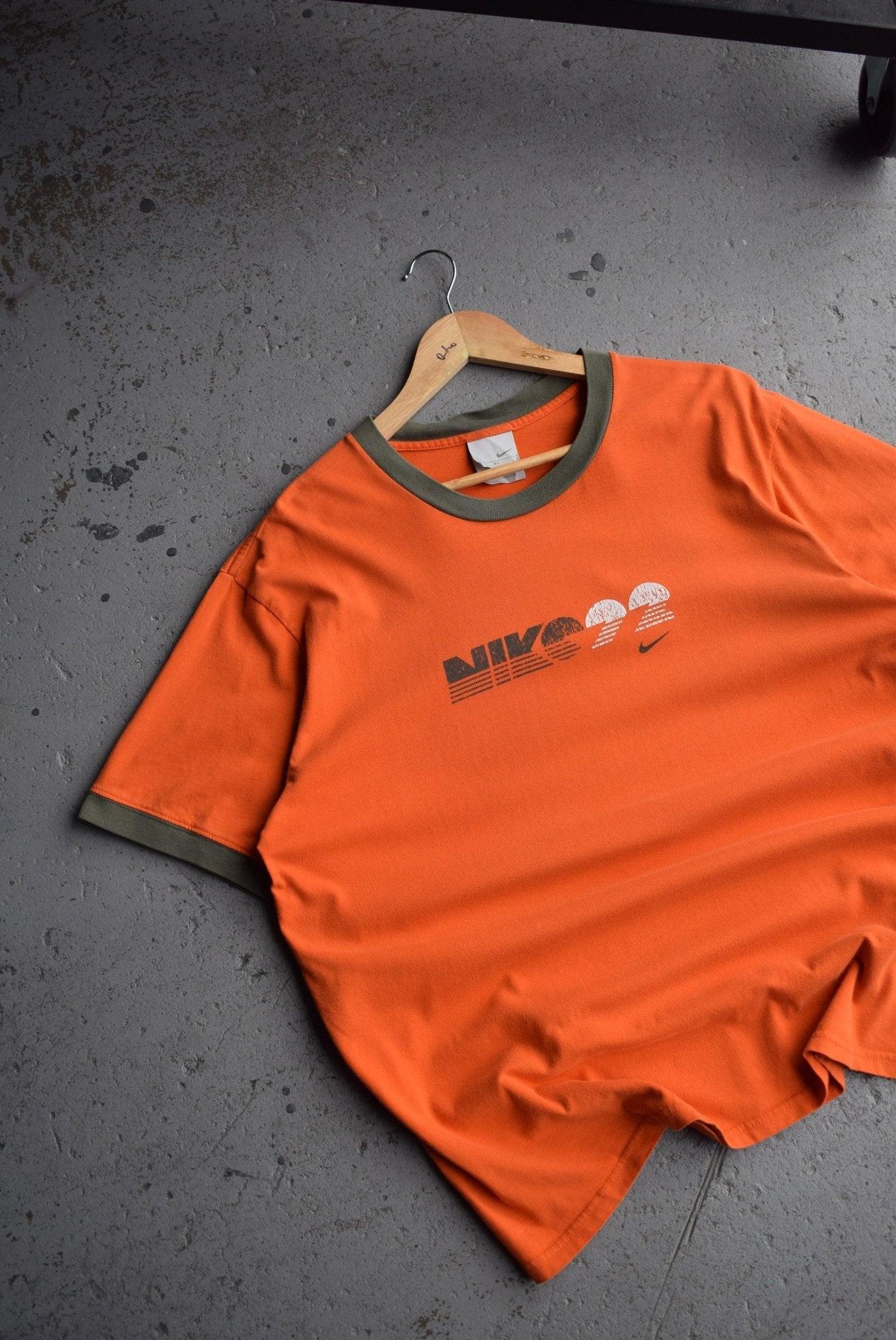 Vintage Nike Spellout Tee (XL) - Retrospective Store
